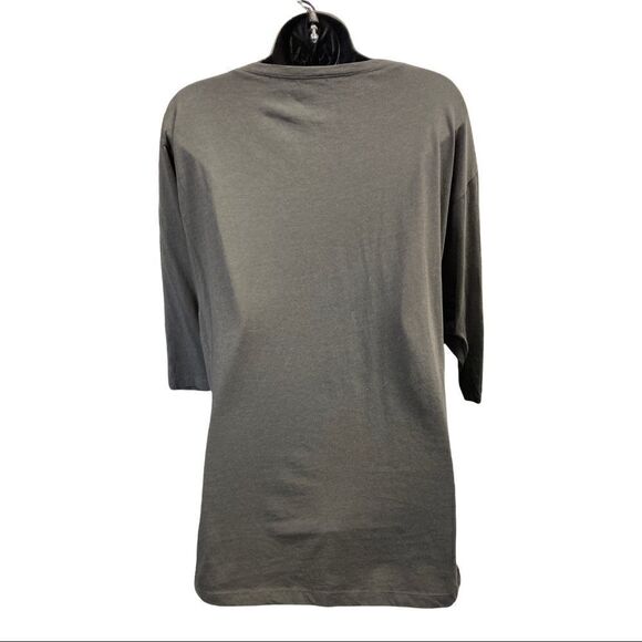 GAP, Women’s Gray Medium Top, Dolman sleeves, 60%Cotton, 40% Modal, soft, - Picture 3 of 8